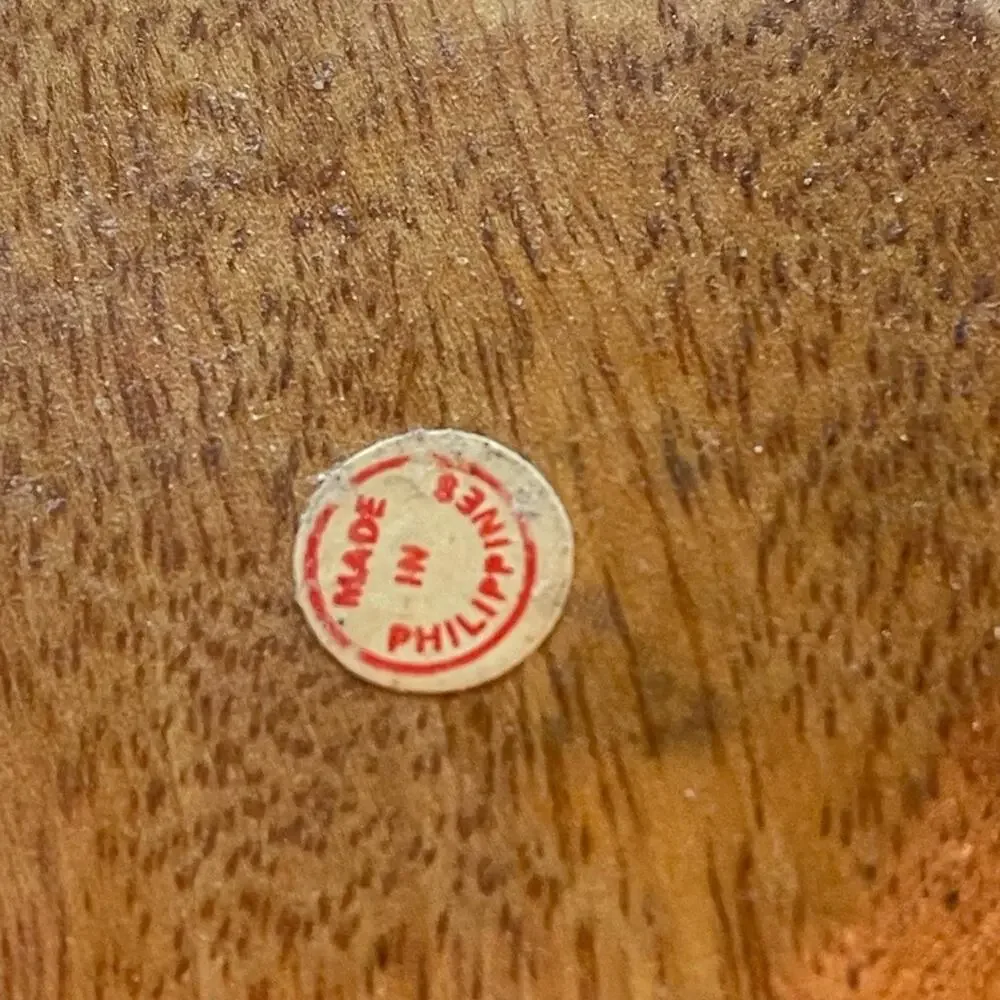 Heart-Shaped Wooden Bowl